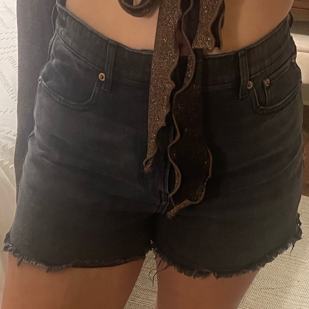 American Eagle Outfitters Dark Denim Women's Shorts